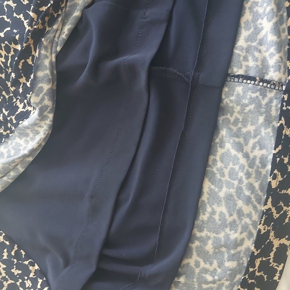 RALPH LAUREN, size 14W, dress, navy/beige color - Picture 7 of 7